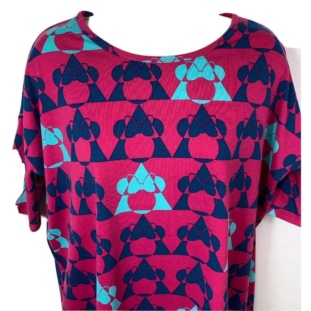 LuLaRoe Disney Irma Shirt Women's Size XXS XXSMALL Tunic Top Excellent Condition